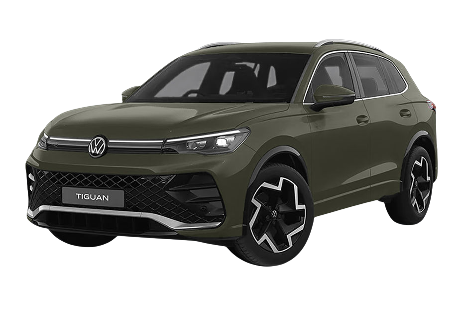 Tiguan R-Line in Cipressino Green Metallic