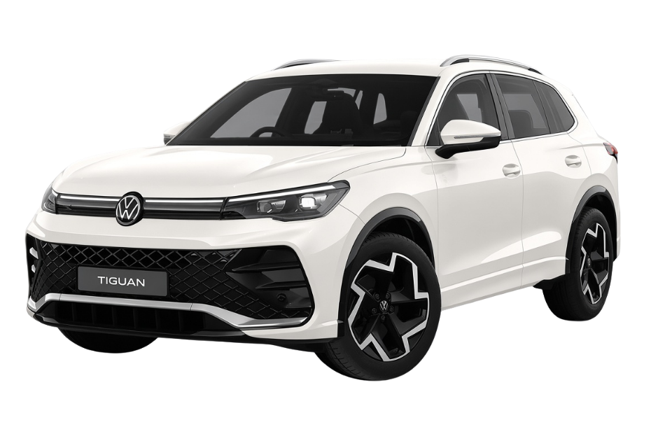 Tiguan R-Line in Oryx White