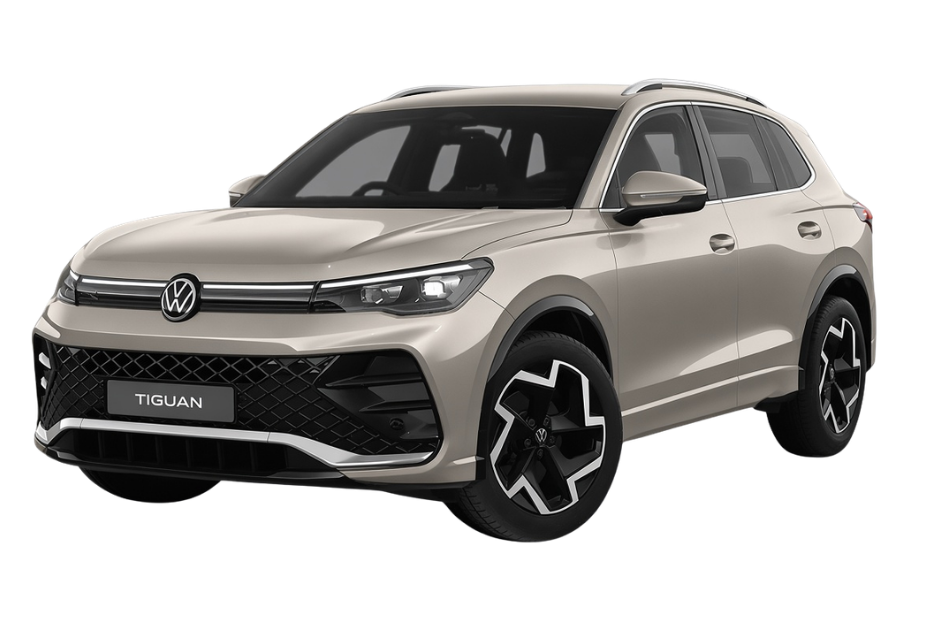 Tiguan R-Line in Oyster Silver